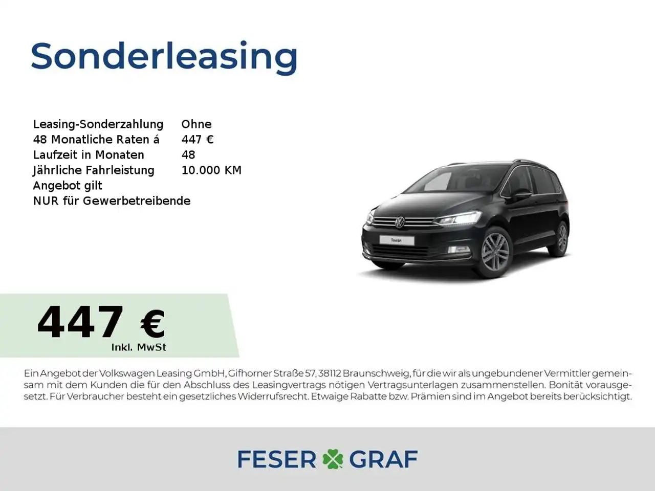 VW TOURAN Gebraucht, Diesel, Automatik, FzN: 26076 🍀 Feser-Graf  Fahrzeugsuche