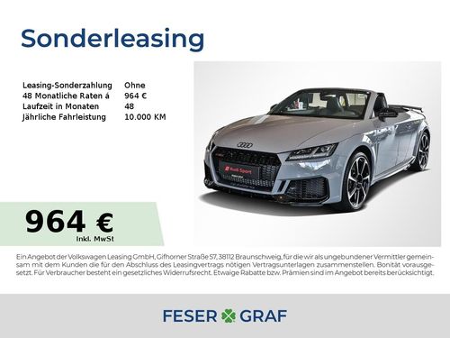 AUDI TT RS ROADSTER kaufen 🍀 Feser-Graf Fahrzeugsuche