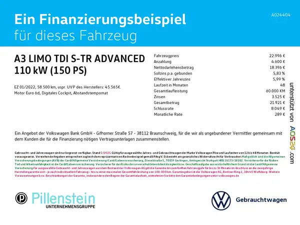 AUDI A3 LIMOUSINE (2/15)