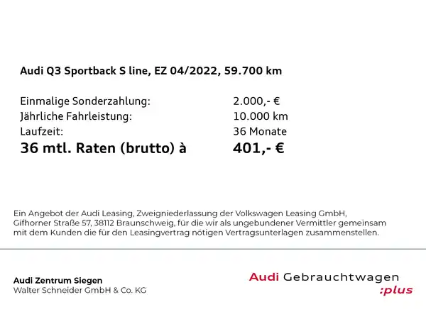 AUDI Q3 SPORTBACK (2/19)