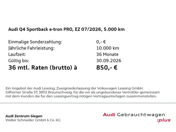 AUDI Q4 SPORTBACK E-TRON (2/20)