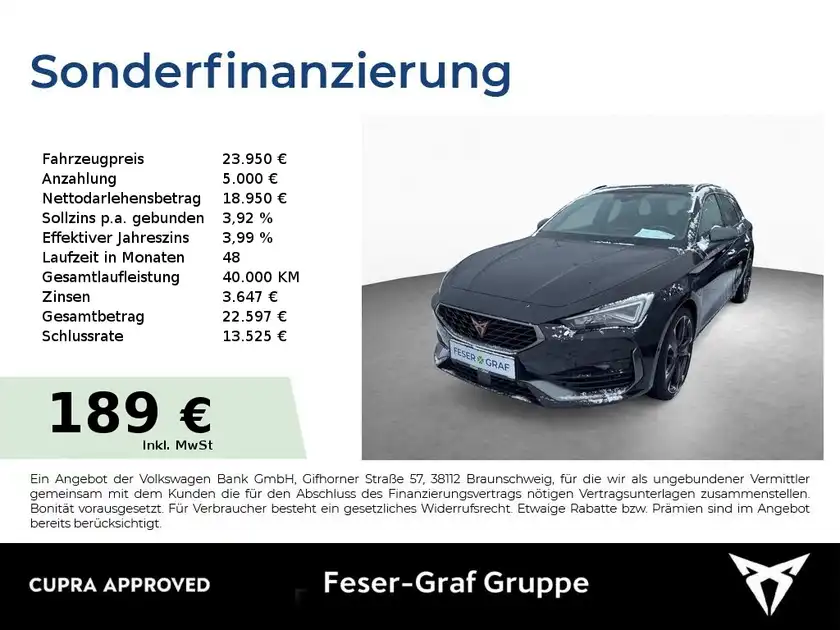 Cupra Leon Sportstourer Gebraucht