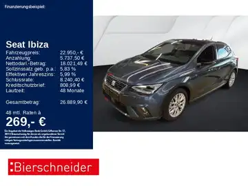 Seat IBIZA 2026 — Ibiza 1.0 TSI DSG FR ACC LED NAVI SHZ CAM