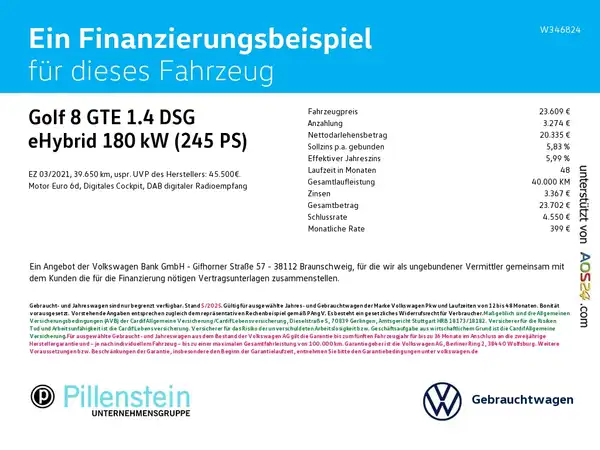 VW GOLF GTE (2/17)