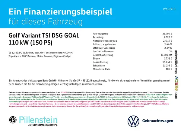 VW GOLF VARIANT (2/5)