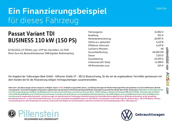 VW PASSAT VARIANT (2/16)